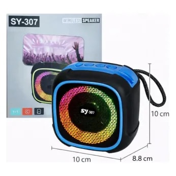 Parlante SY307 5W RGB TWS + Speakerphone
