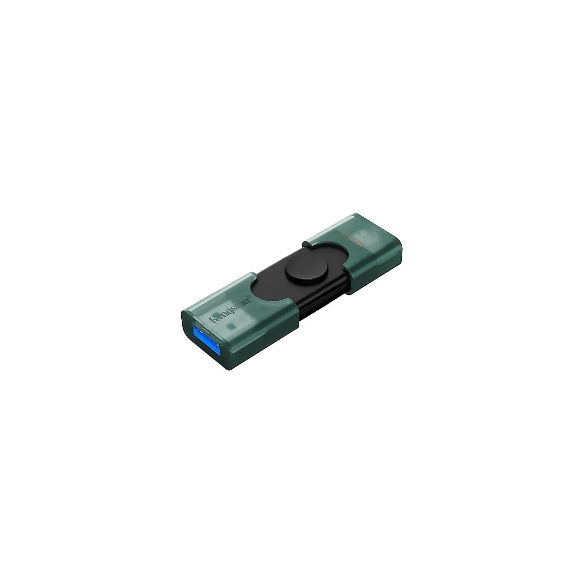 Flash Memory Kingston 128GB DataTraveler DUO Usb-a Usb-c Tapa Deslizante