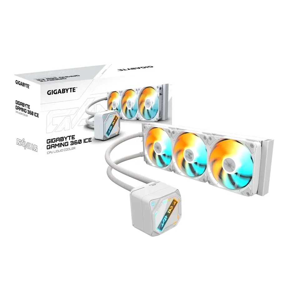 Cooler Gigabyte EAGLE360 ICE Compatible AM5 AM4 Intel 1851 / 1700 / 115X / 1200 3X120MM ARGB FAN