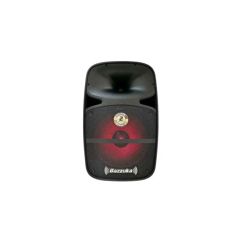 Parlante Amplificado Bazzuka 15" A15 80 Watts RMS LUZ LED + Microfono + Pedestal / Bluetooth-fm