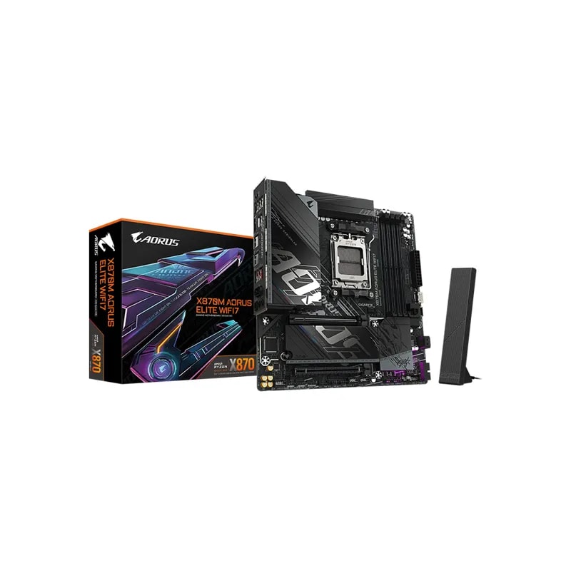Mainboard Gigabyte X870M Aorus Elite WIFI7 AM5 DDR5 Micro ATX