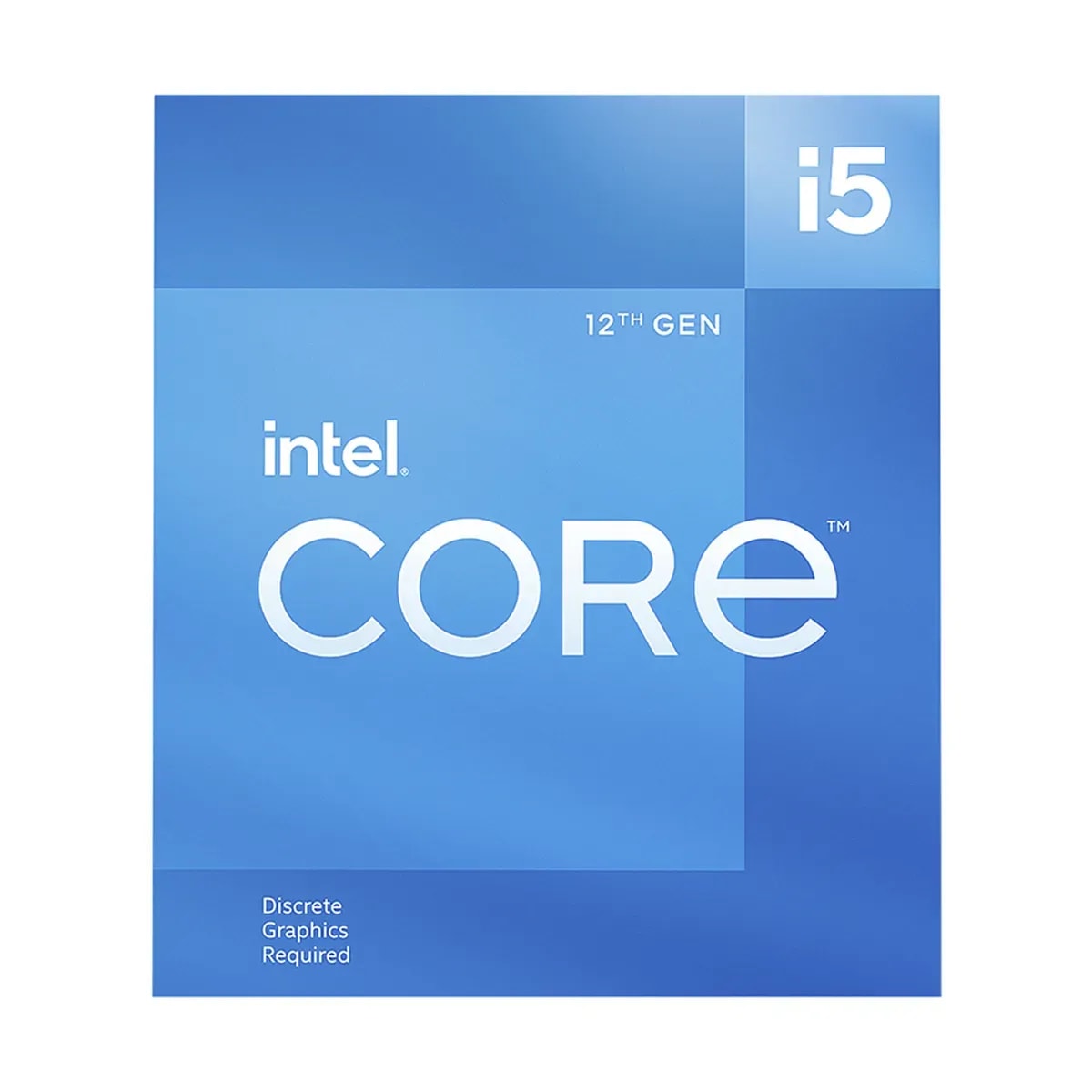 Proc. Intel Core I5-12400F 12GEN 2.50-4.40GHZ 6N-12H 18MB DDR5-4800-DDR4-3200 No-vid LGA1700