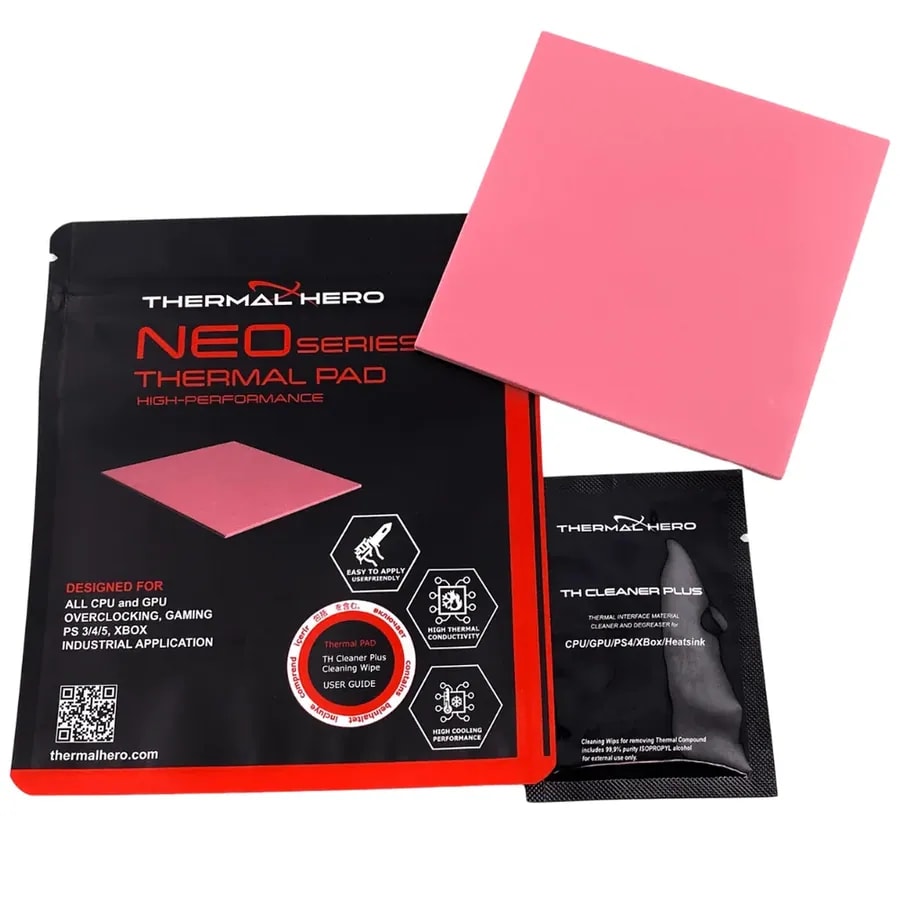 Pasta Thermalhero NEO Thermal PAD Para CPU GPU E IC Coolong Xbox Playstation 100x100MM 3.0MM