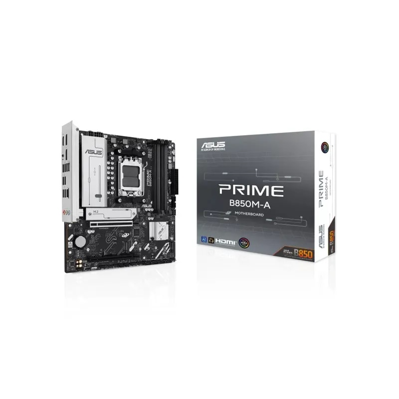 Mainboard ASUS Prime B850M-A AM5 DDR5 4 Slots AI PC Ready Pci-e 5.0