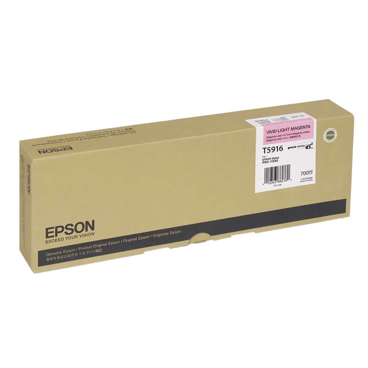 Cartucho Epson T591600 Stylus PRO 11880 Vivid Light Magenta 700M
