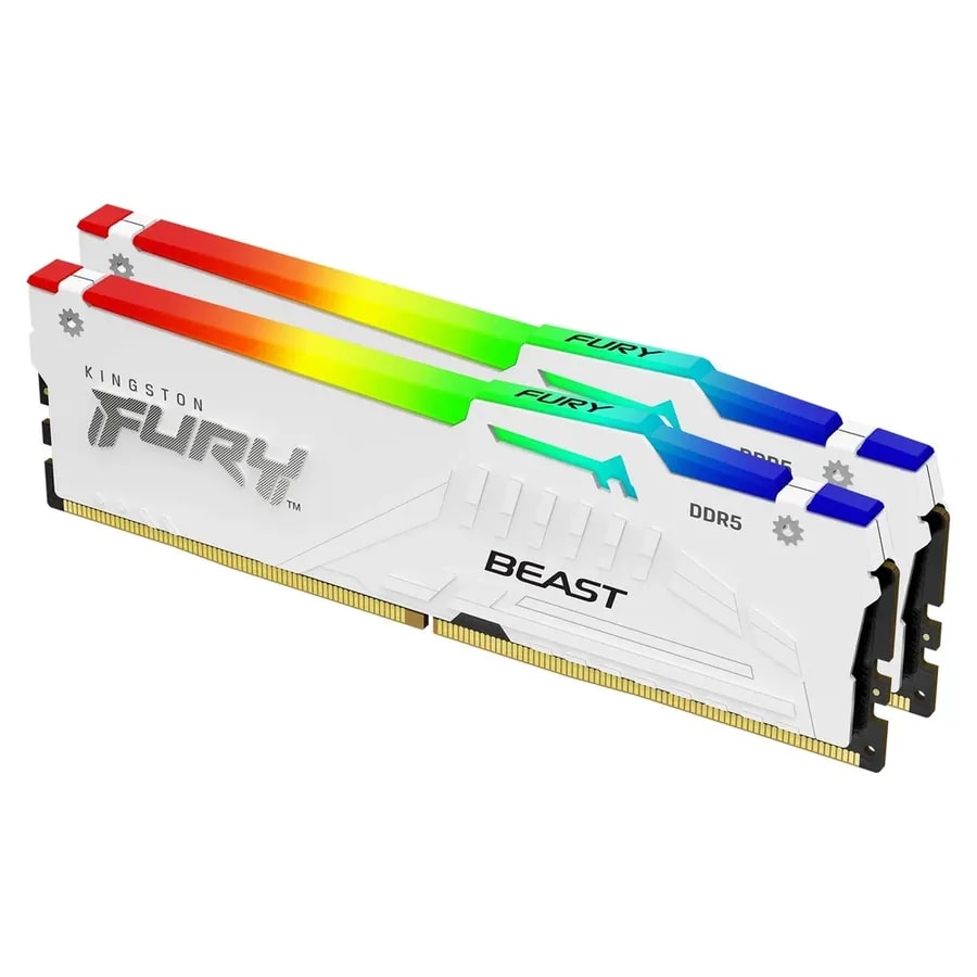 RAM Kingston Dimm 32GB DDR5 5600MHZ Fury Beast CL40 Fury Beast RGB 1.25V