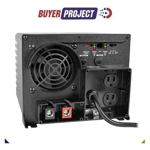 Inversor Cargador Tripp Lite APS2424 Powerverter / 2400W / 24VCD 120V / Transferencia Automatica 1Y