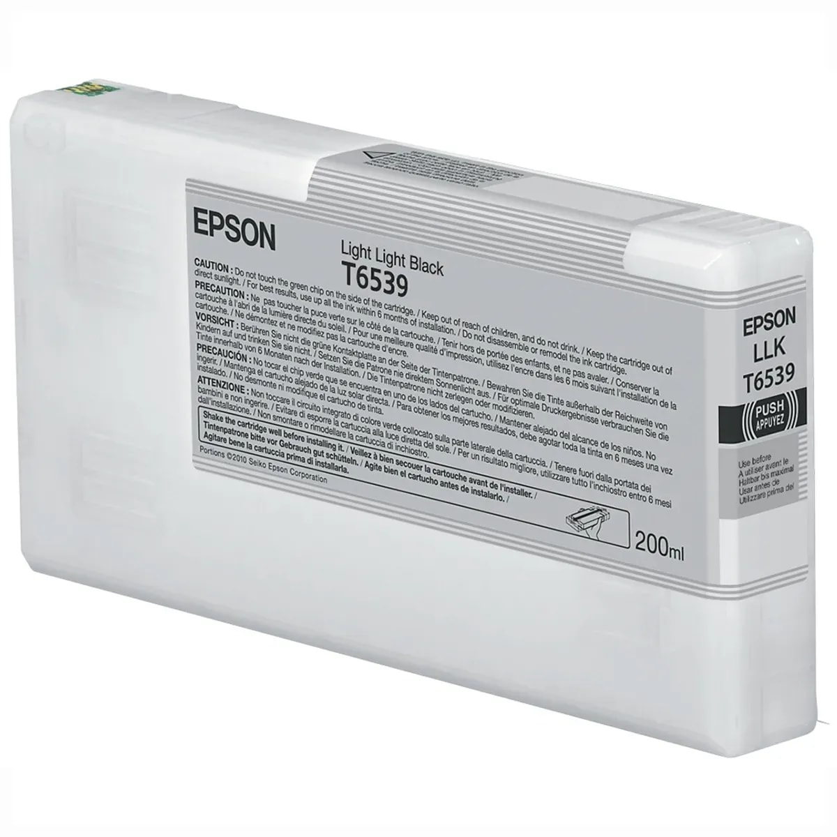 Cartucho Epson T653900 Stylus PRO 4900 Light Light Negro 200ML