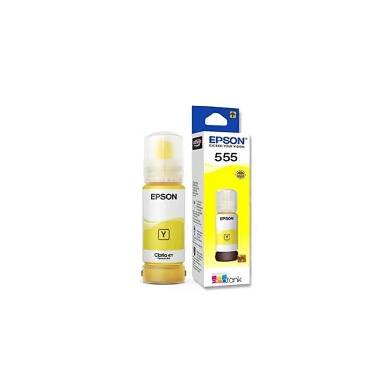 Botella Epson T555 Amarillo L8160 / L8180 6200 Pags T555420-AL