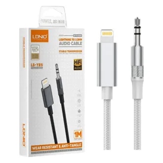 Adaptador LDNIO LSY81I 13CM Lightning To 3.5mm