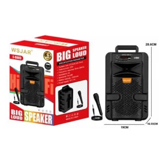 Parlante E6603 6,5"X1 + Mic