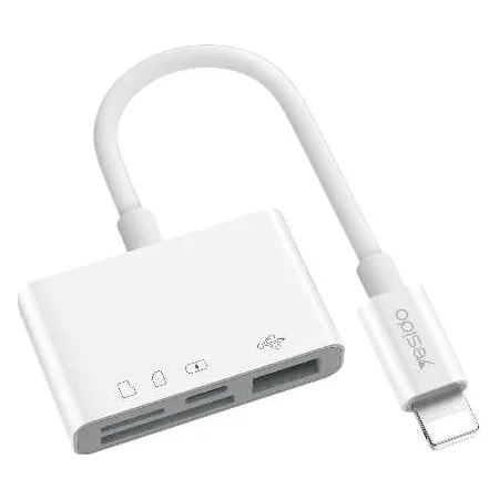 Adaptador OTG 4 en 1 Yesido GS12