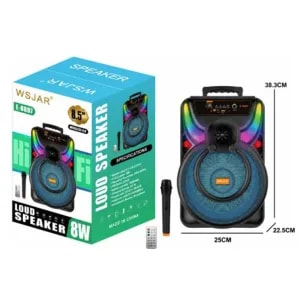 Parlante E8807 8,5"X1 + Mic