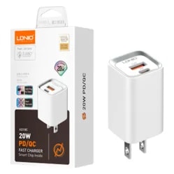Cargador LDNIO A2318C 20W 2P Usb+pd + Cable