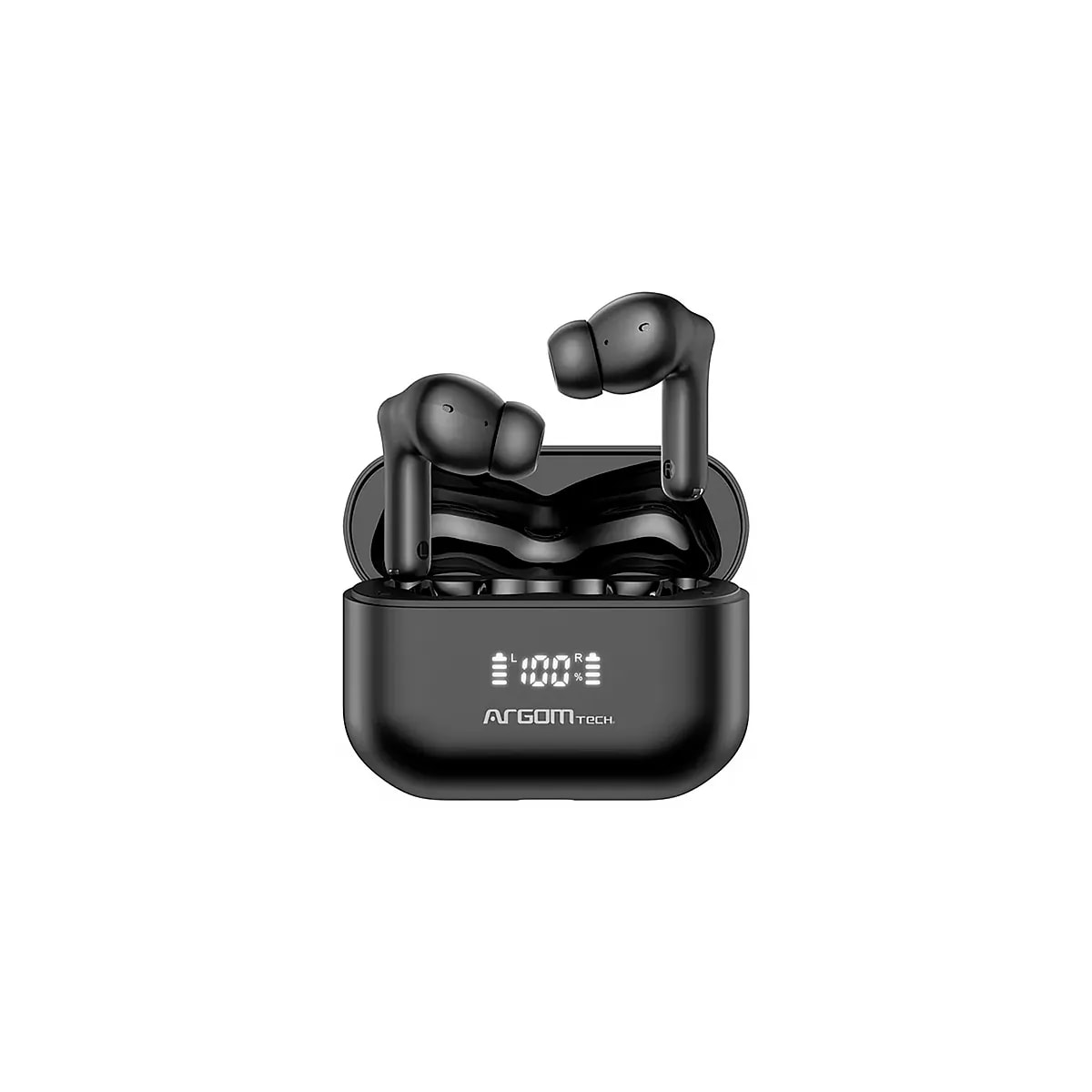 Earbuds Argom BT HS-5086 Skeipods E86 True Wireless Cancelacion De Ruido Stereo Black