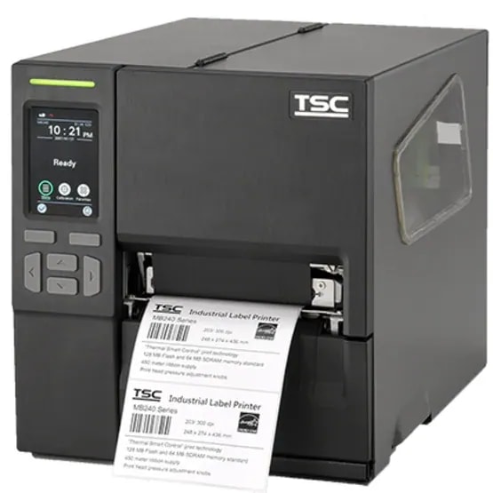 Impresora Industrial TSC Etiq TT MB241T 256MB / Flash 256 203 DPI Touch LCD USB-RS-232-ETHERNET-USB
