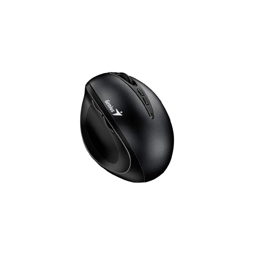 Mouse Genius Wireless Ergo 8300 Negro / Vertical / Silencio / 7 Botones / RF 2.4GHZ / Pila AA X 1