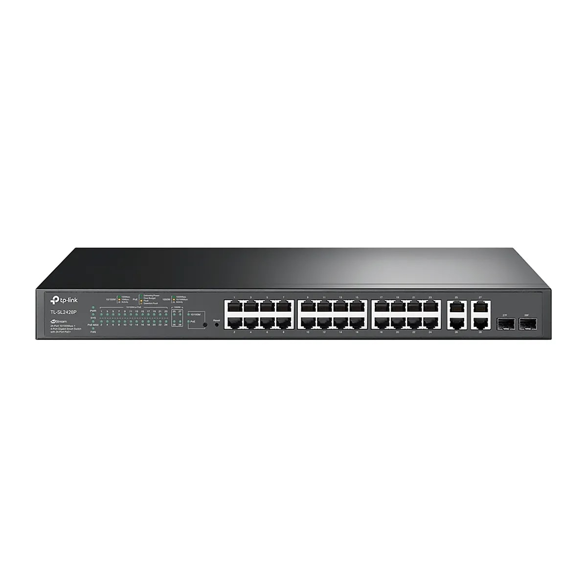 Switch Tp-link SL2428P Omada Smart 24P PoE Plus 10-100Mbs 4P Gigabit