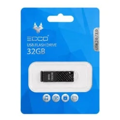Memoria USB ECCO Negro 32GB 32GB