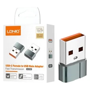 Adaptador LDNIO LC150 USB a USB-C