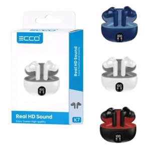 Audífonos Inalámbricos ECCO K7 (3 Colors)