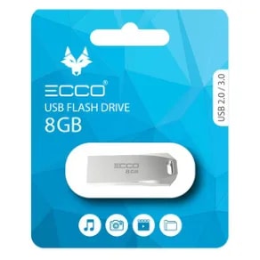 Memoria USB ECCO Azul 8GB