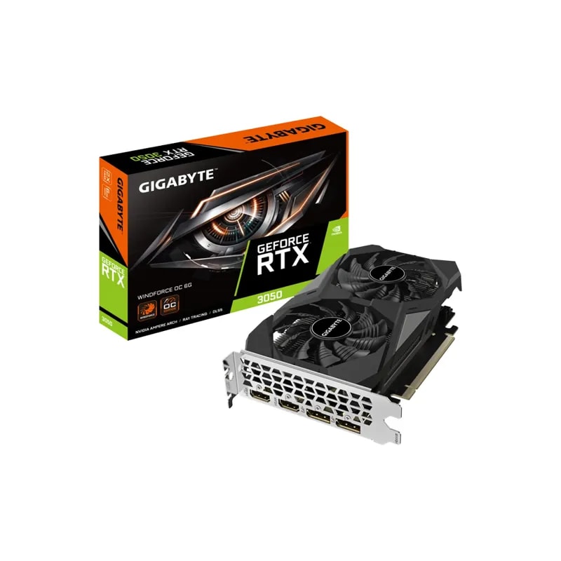Tarjeta De Video Gigabyte Geforce RTX 3050 Windforce OC 6GB Pci-e 4.0