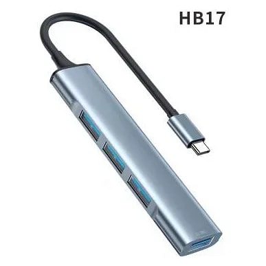 Hub USB-C 4 en 1 Yesido HB17
