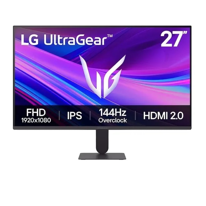 Monitor LG Gamer 27" IPS FHD 144HZ 1MS Ultragear HDR10 Compatible AMD FreeSync, Nvidia G-sync Hdmi,