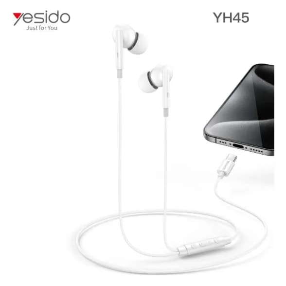 Audífonos USB-C Yesido YH45