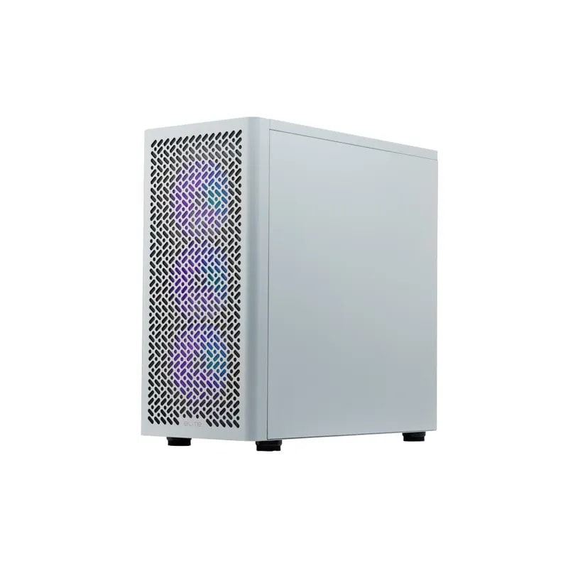 Case Cooler Master MID Tower Elite 502 ATX 3X120MM ARGB Fans X1 USB Type A X1 USB Type C White