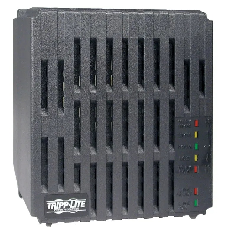 Regulador Voltaje Tripp Lite LC1800 1800W / 120V / 6 Salidas AVR + Supresion Picos