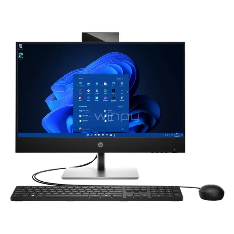 Computador HP A02DLLA#ABM Proone 440 G9 AIO 23.8 Inch I7-14700 16GB DDR5 4800 512GB M.2 SSD Wifi+bt