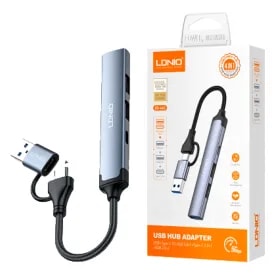 Hub LDNIO DS-64C Usb+usb-c To