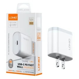 Cargador LDNIO Q111 20W 1P PD + Cable USB-C a Lightning