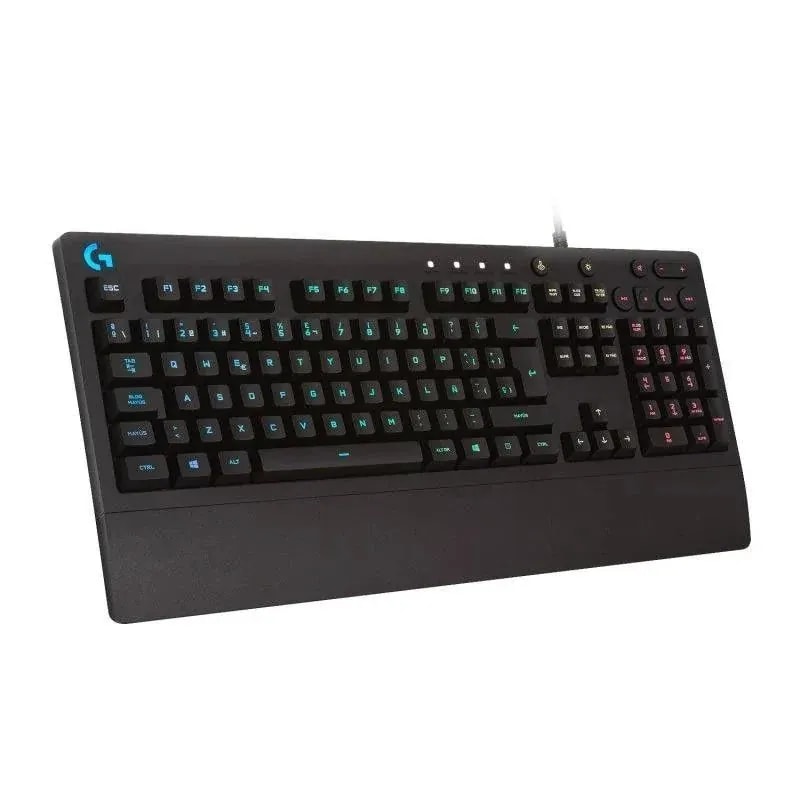Teclado Logitech G213 USB RGB Gaming Color Negro