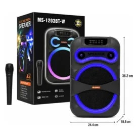 Parlante MS1201BTW + Mic
