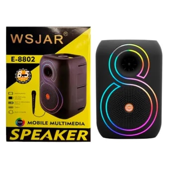 Parlante E8802 8.5" 25W + Mic
