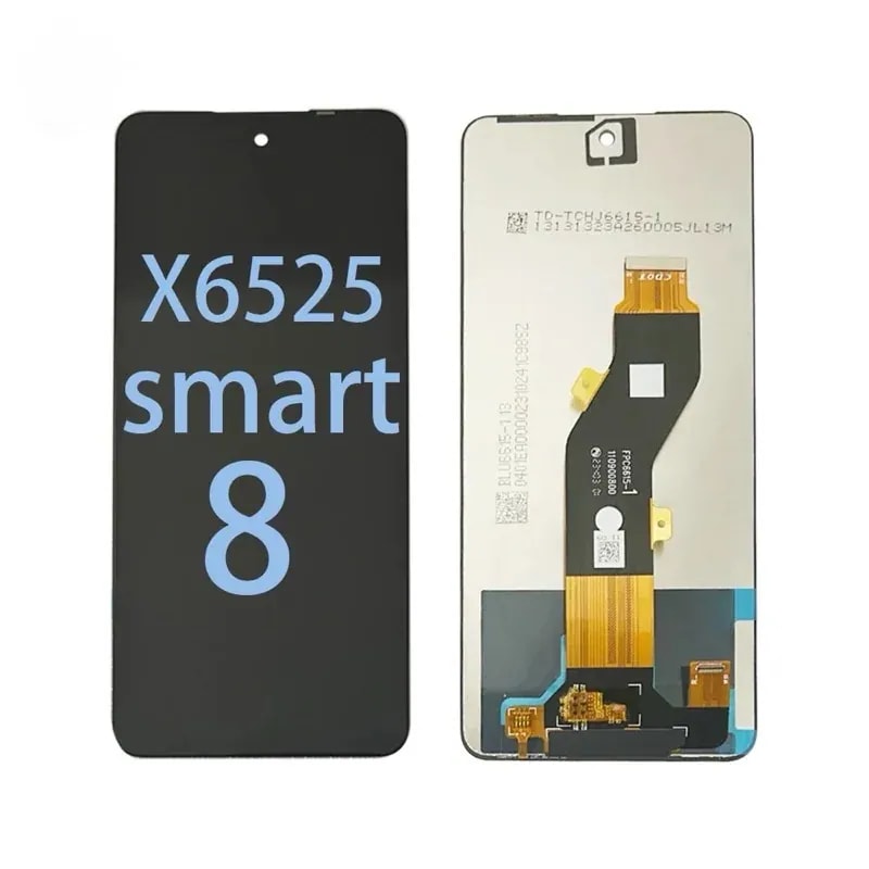 Pantalla Smart 8 Infinix Smart 8 HD-X6525 / Infinix Smart 8 X6525/ Infinix Smart 8 X6525B / Infinix Smart 8 plus-x6526 / Infinix Hot 40i-x6528, X6528B, Tecno Spark go 2024 ,BG6 / Tecno Pop 8--BG6H /bg6h/bg6i / Tecno Spark 20C-BG7, BG7N, KJ5, KJ5N / itel