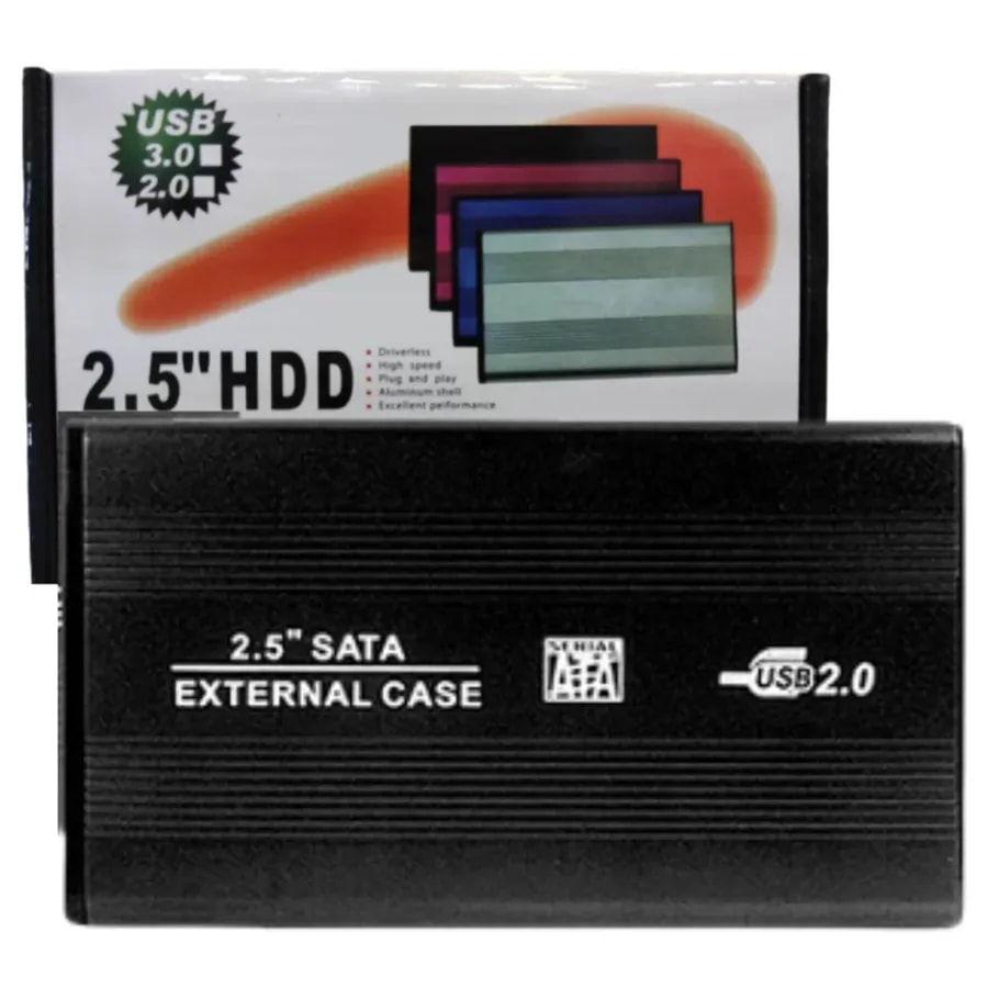 Capsula hdd/ssd 2.5 HD-13 USB 3.0 transparente