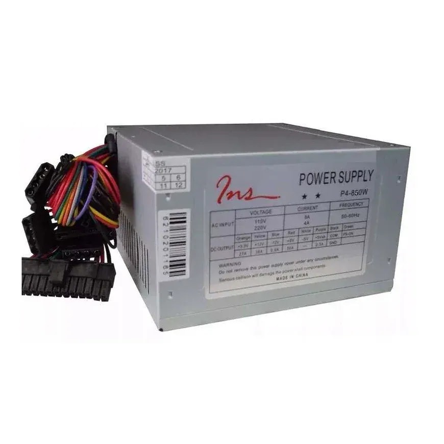 Fuente poder ins atx P4-850W PC 110V 220V