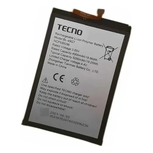 Batería Tecno Camon 17 (bl-49gt)