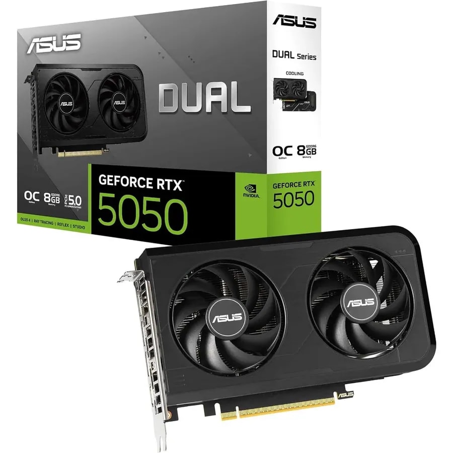 Video Asus Prime geforce RTX-5050 8GB GDDR6 128BIT HDMI 3DP 3VENT pcie 5.0