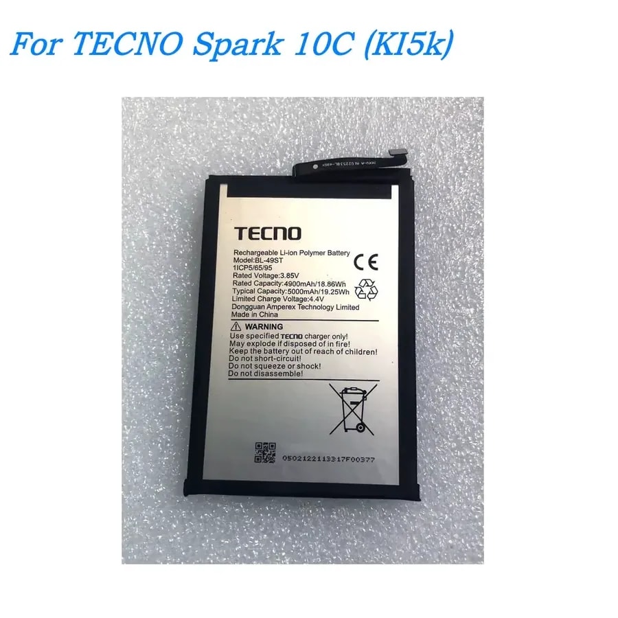 Batería Tecno Spark 20C / Spark 10 Pro (bl-49st)