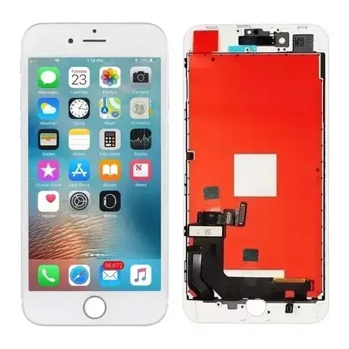Pantalla ip 8 Plus blanco high light