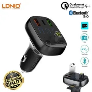 Bluethooth fm transmitter triple USB charger