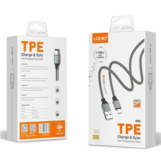 Cable USB ldnio modelo LS442 V8