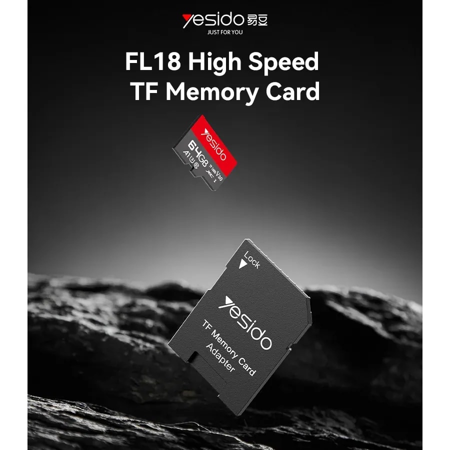 Yesido FL18 micro sd card 16GB