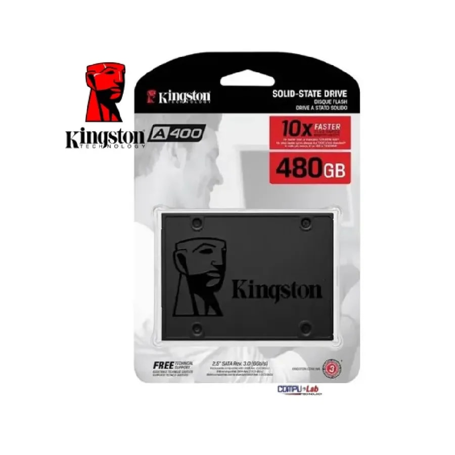 SSD now A400 SATA3 int 25 7M 480GB kingston