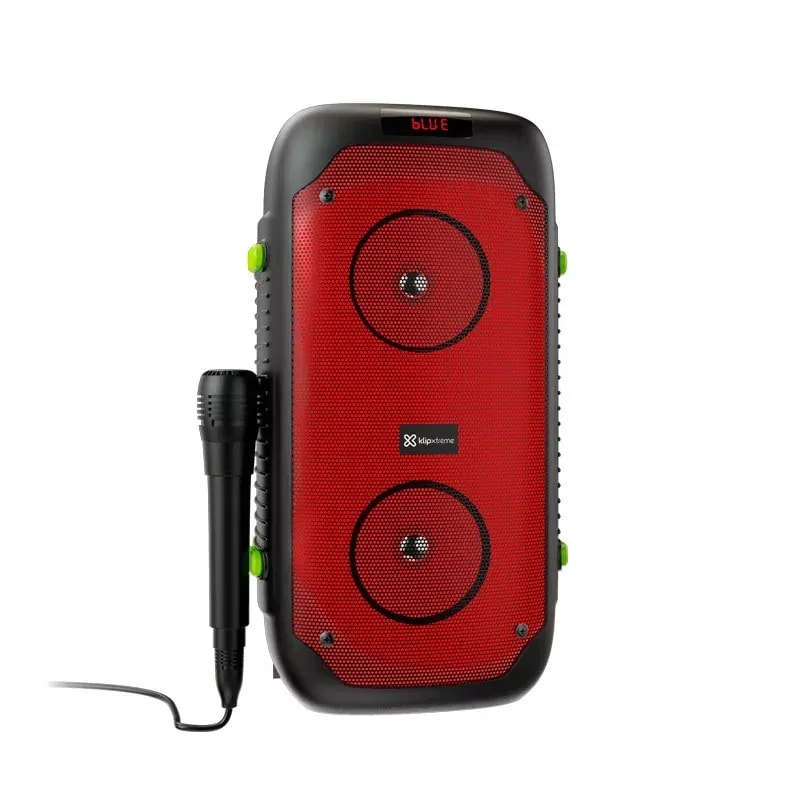 Kx spkr wlsbt KLS100 2X4IN lomdspkr flame LED porta ble